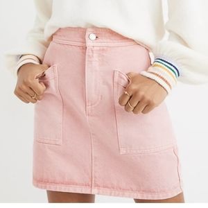 Madewell denim high waist mini skirt nwt 29